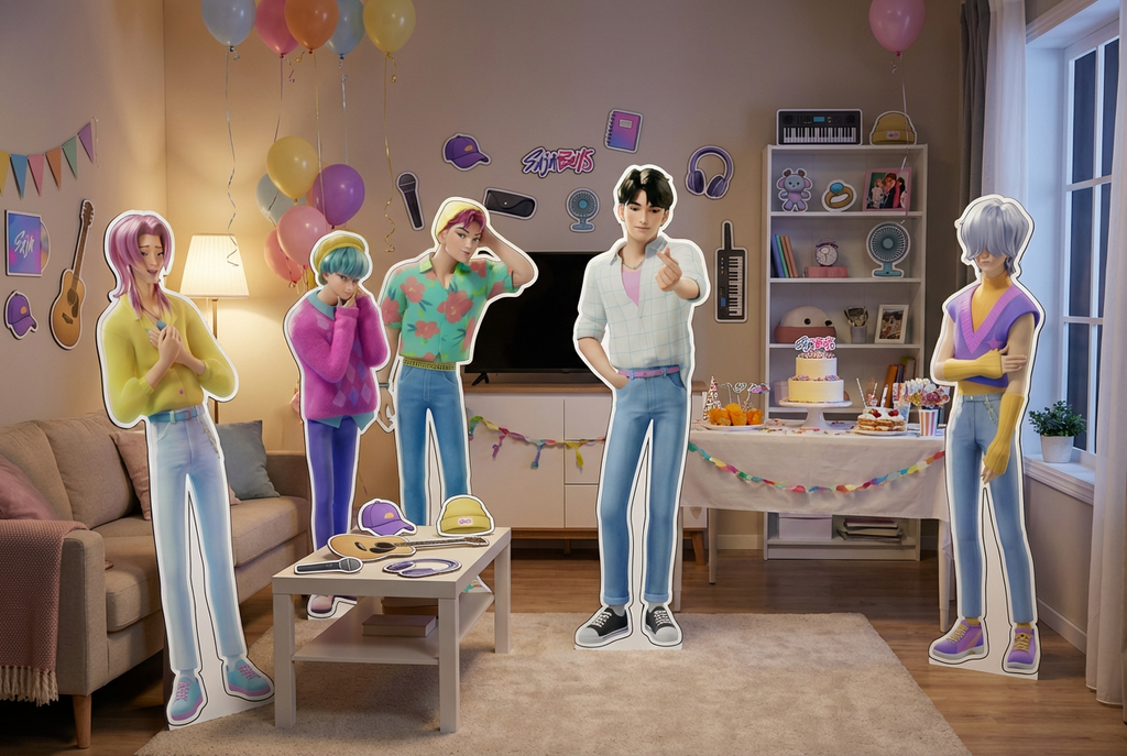 K-Pop Boys scene mockup 2