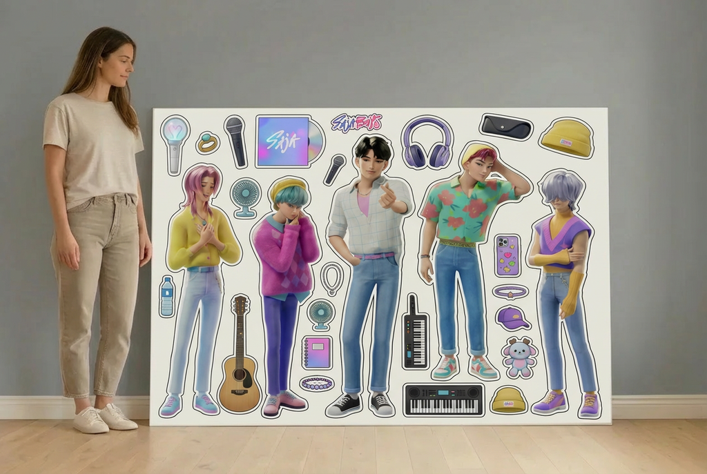 K-Pop Boys size guide