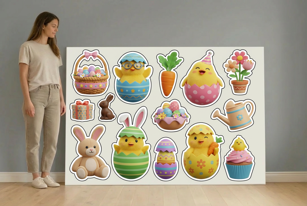 Easter Chicks size guide