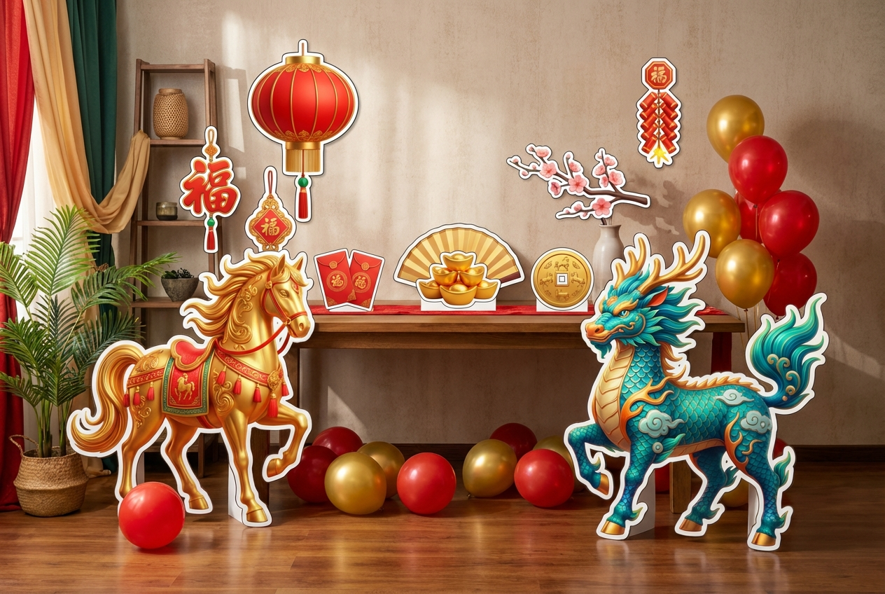 Year of the Horse scene mockup 1