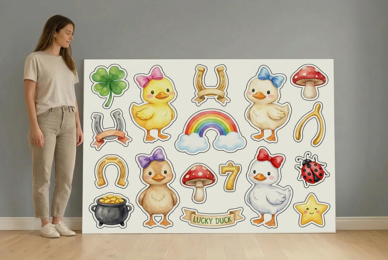 Lucky Duck size guide