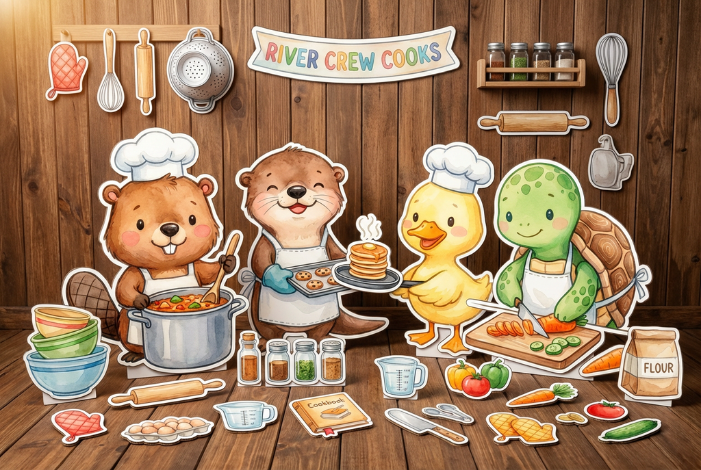 Cooking with River product showcase