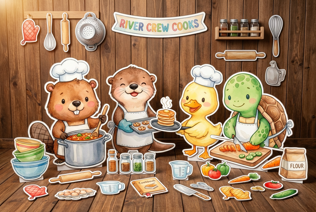 Cooking with River product showcase