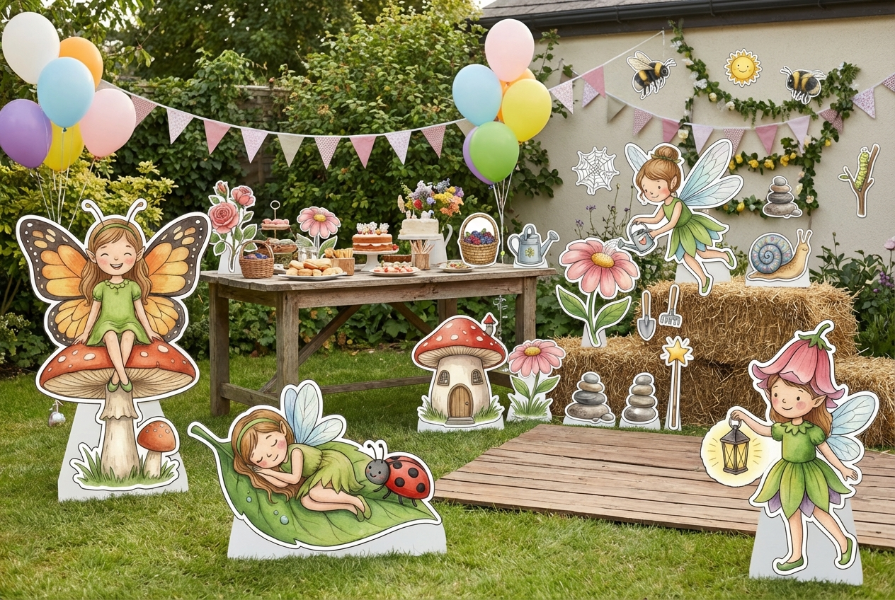 Garden Fairies scene mockup 1