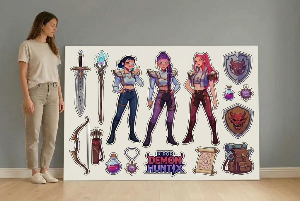 K-Pop Demon Huntix size guide