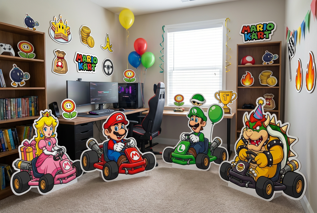 Mario Karts Birthday - Scene 1