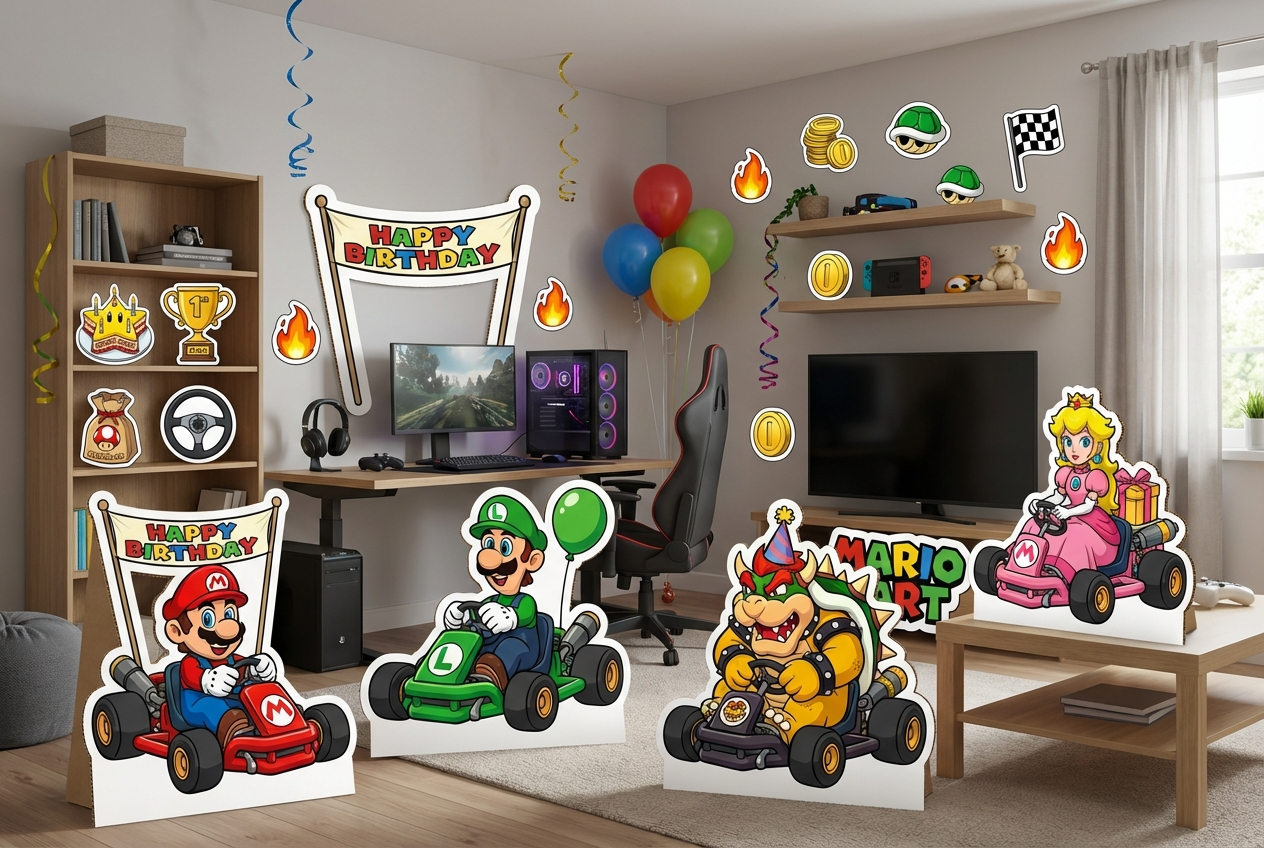 Mario Karts Birthday - Scene 2