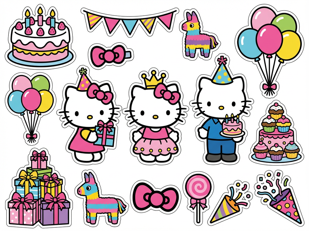 Hello Kitty Birthday Party - Main Artwork