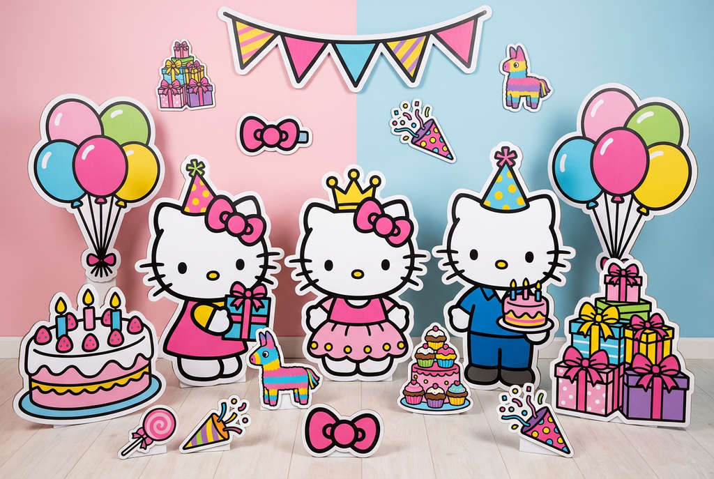 Hello Kitty Birthday Party - Product Showcase