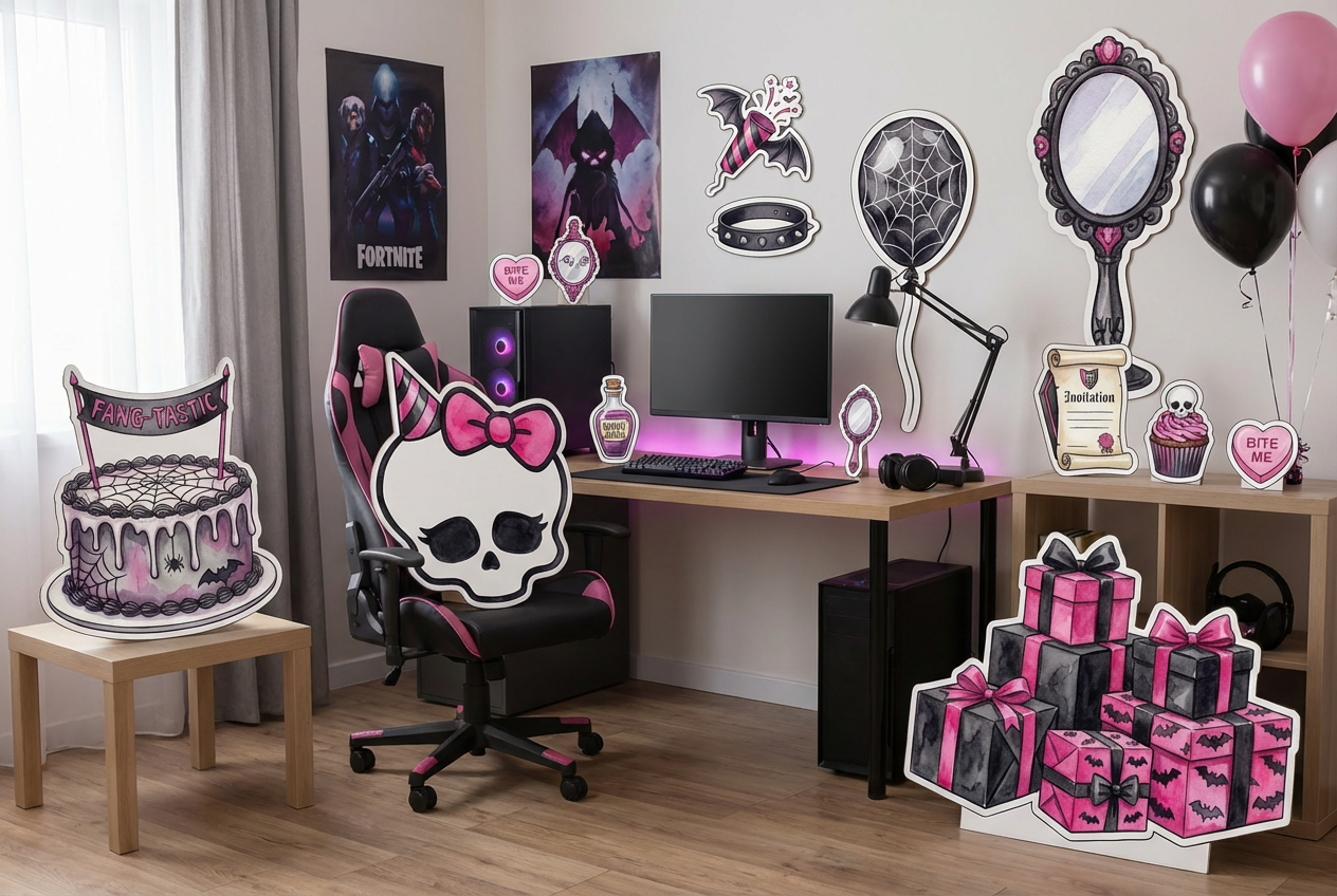 monster high birthday - Scene 1