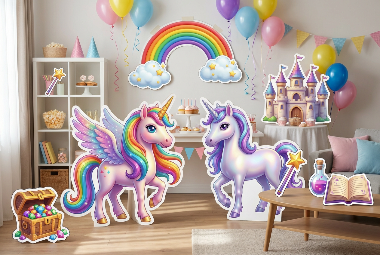 Magical Unicorns scene mockup 1
