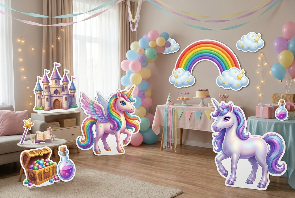 Magical Unicorns scene mockup 2