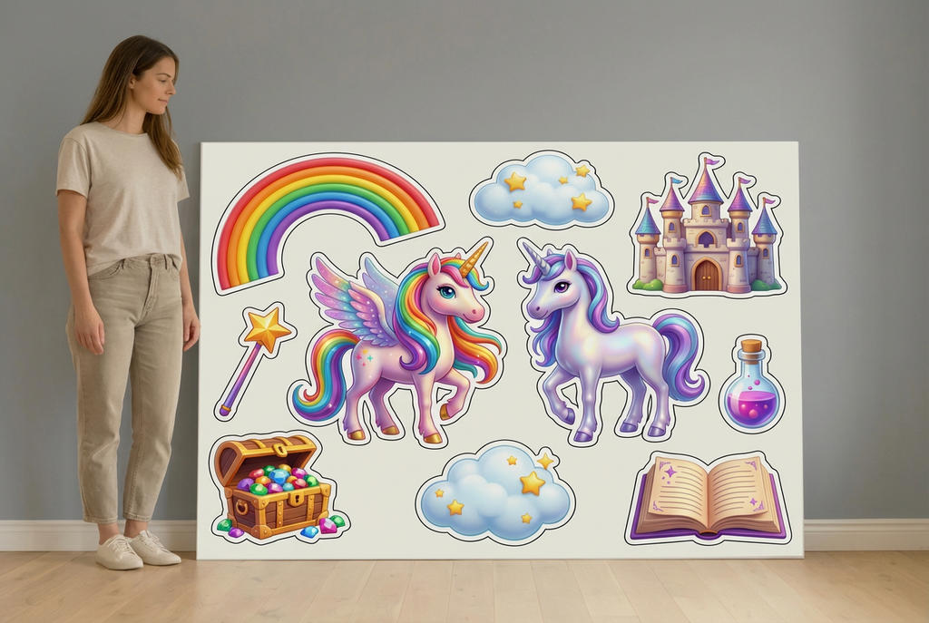 Magical Unicorns size guide