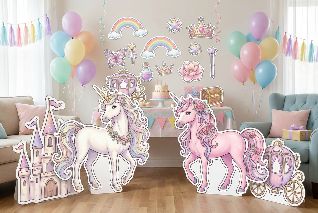 Unicorns Classical scene mockup 1