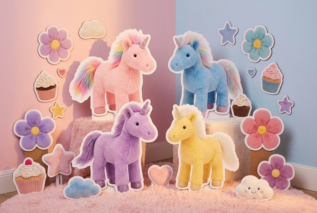 Fluffy Unicorn product showcase
