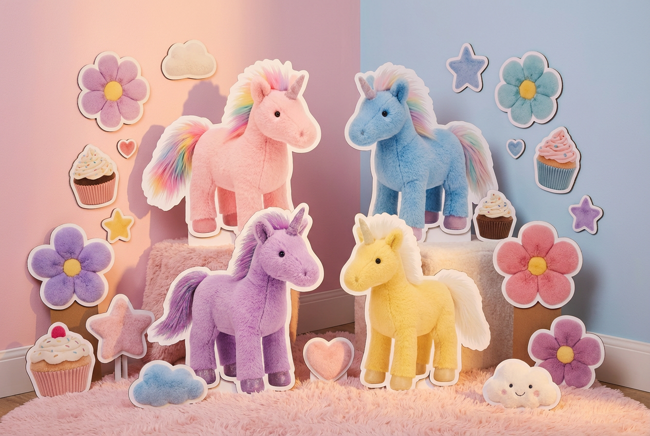 Fluffy Unicorn product showcase