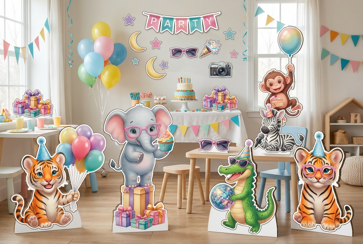 Party Animals  scene mockup 1