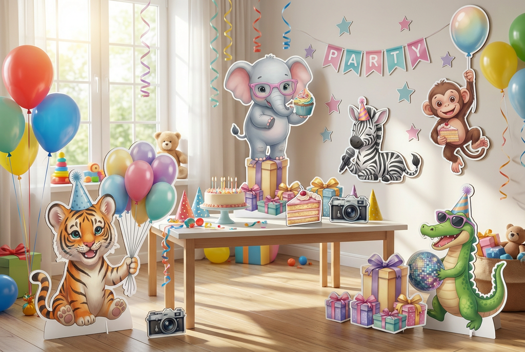 Party Animals  scene mockup 2