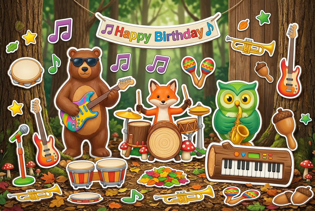 Forest Funky Band  product showcase