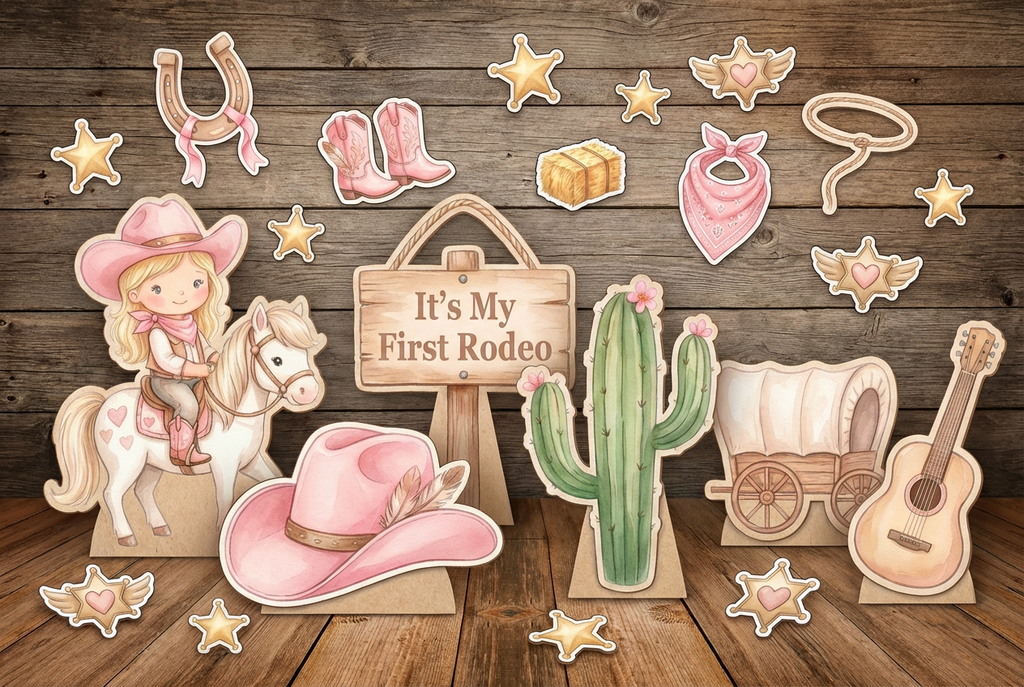 First Rodeo Birthday product showcase