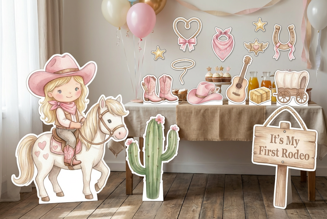 First Rodeo Birthday scene mockup 2