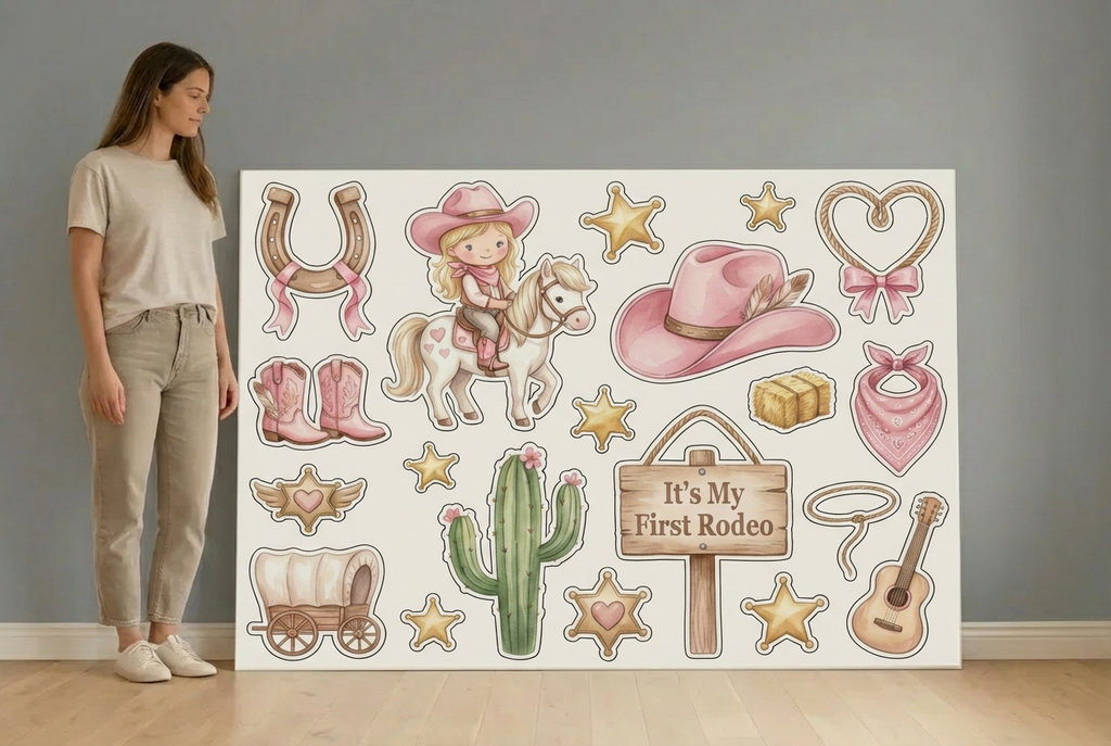 First Rodeo Birthday size guide