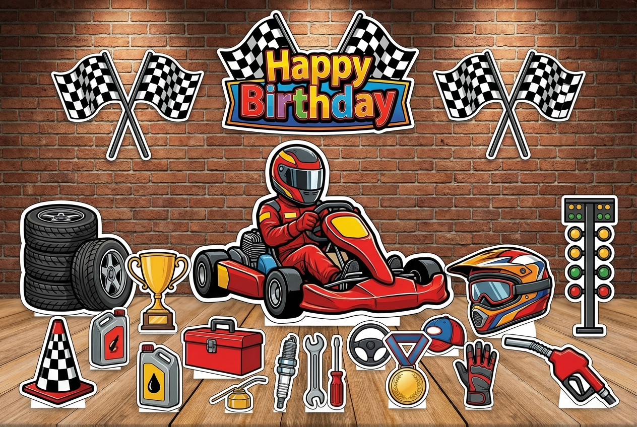 GoKart Birthday product showcase