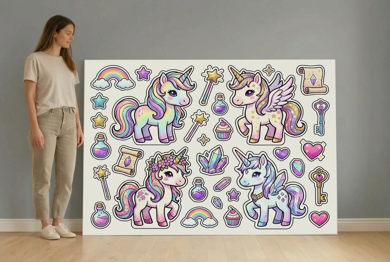 Fantastic Unicorns - Size Guide